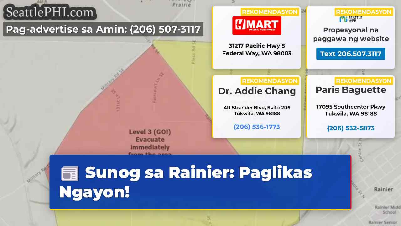Sunog sa Rainier: Paglikas Ngayon!