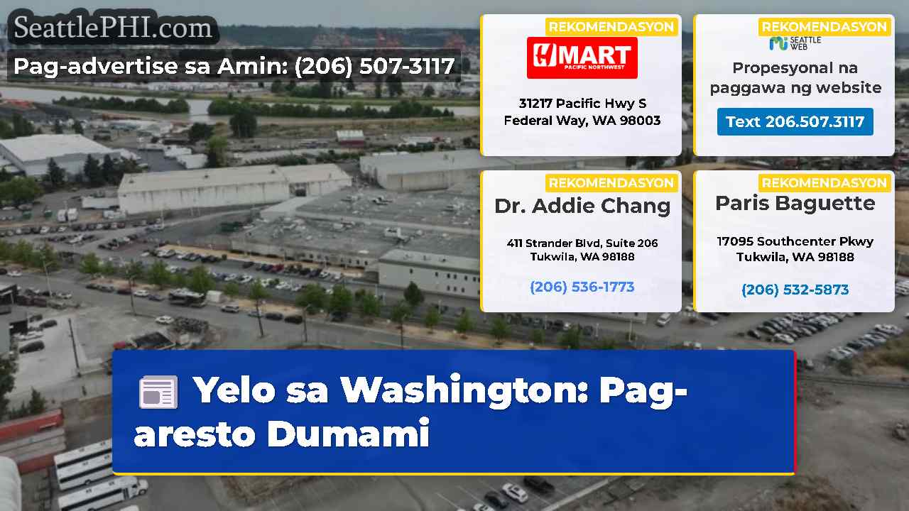 Yelo sa Washington: Pag-aresto Dumami