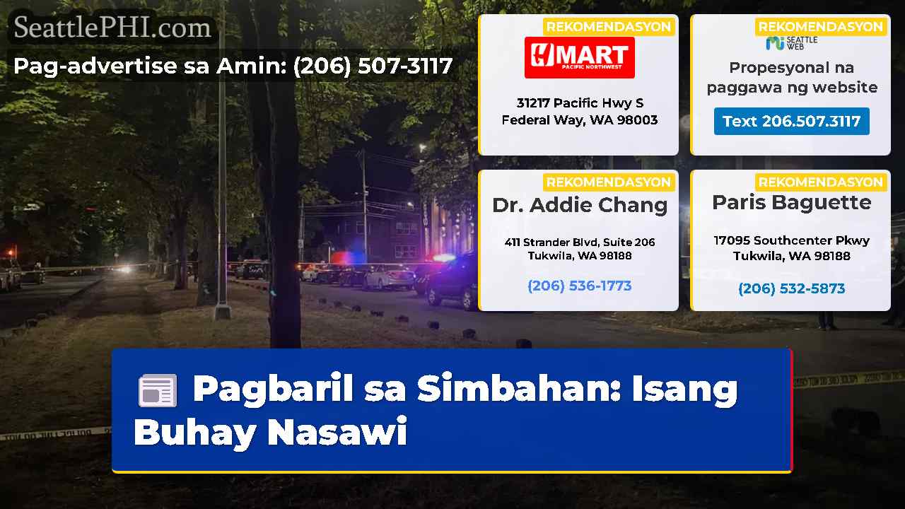 Pagbaril sa Simbahan Isang Buhay Nasawi