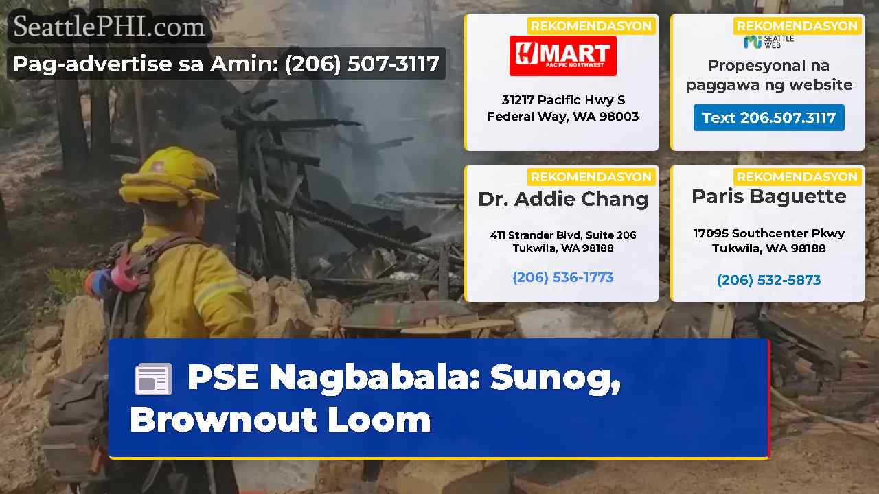 PSE Nagbabala: Sunog, Brownout Loom