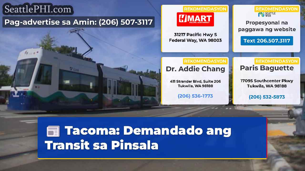 Tacoma: Demandado ang Transit sa Pinsala
