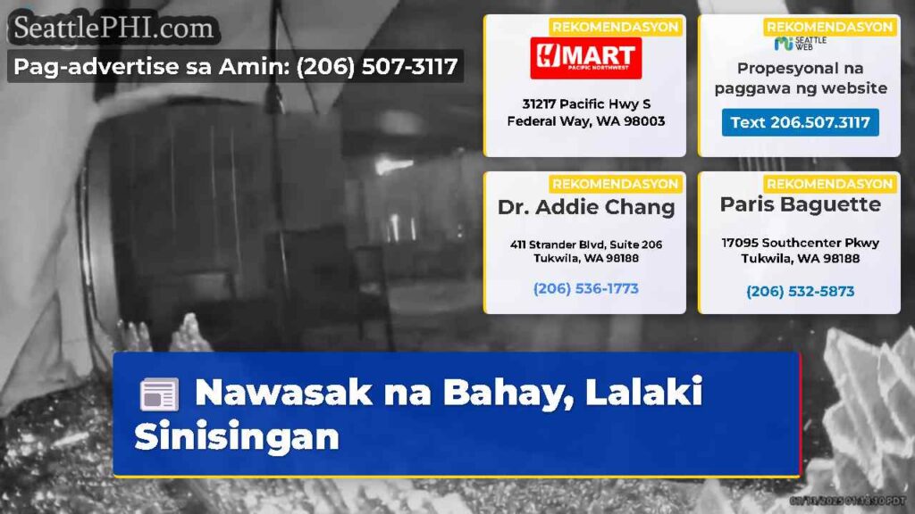 Nawasak na Bahay, Lalaki Sinisingan