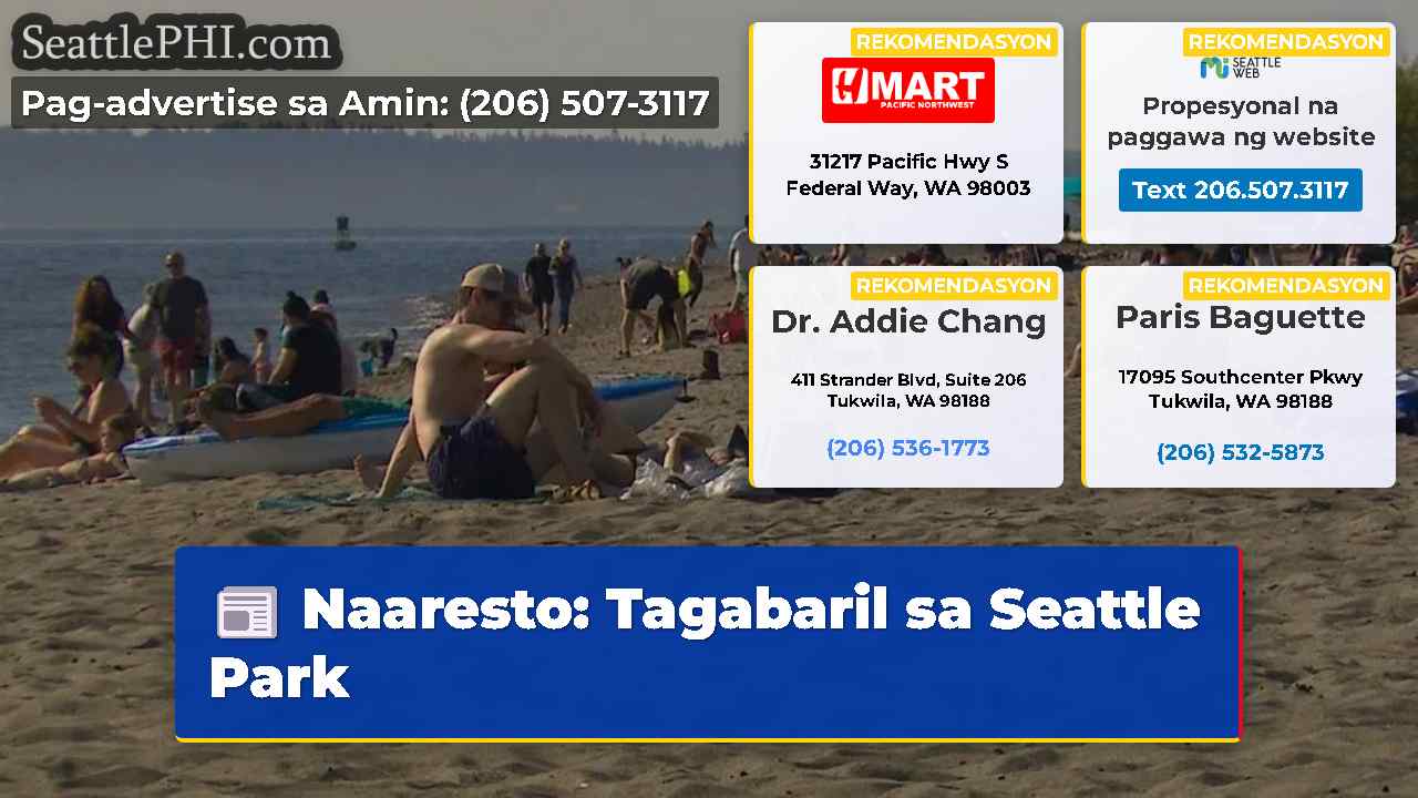 Naaresto Tagabaril sa Seattle Park