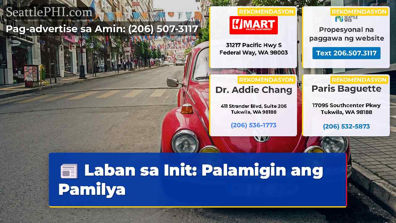 Laban sa Init: Palamigin ang Pamilya