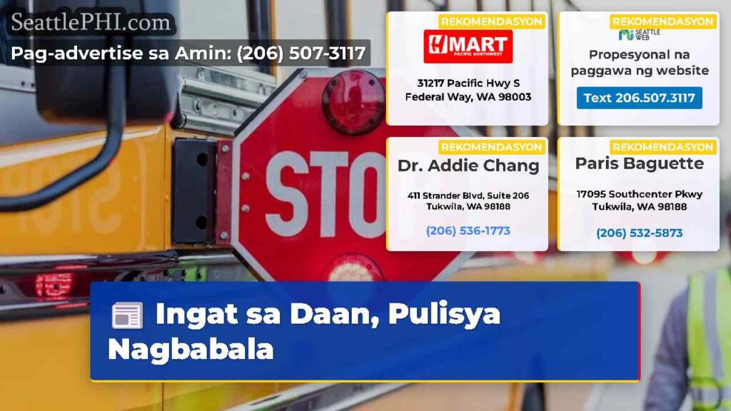 Ingat sa Daan, Pulisya Nagbabala