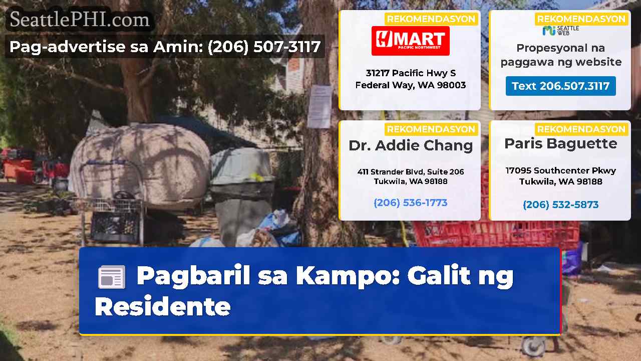 Pagbaril sa Kampo: Galit ng Residente