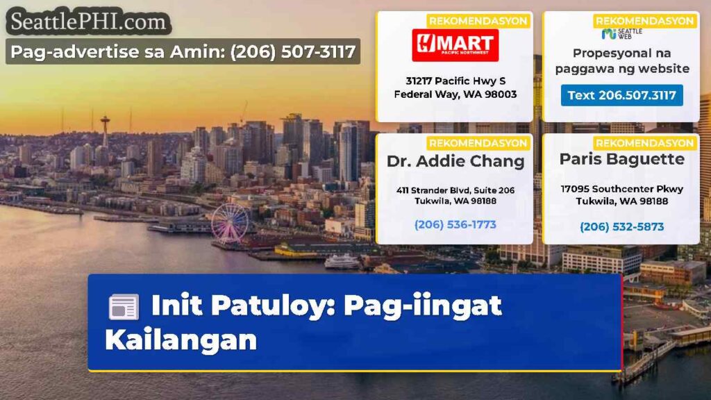 Init Patuloy: Pag-iingat Kailangan
