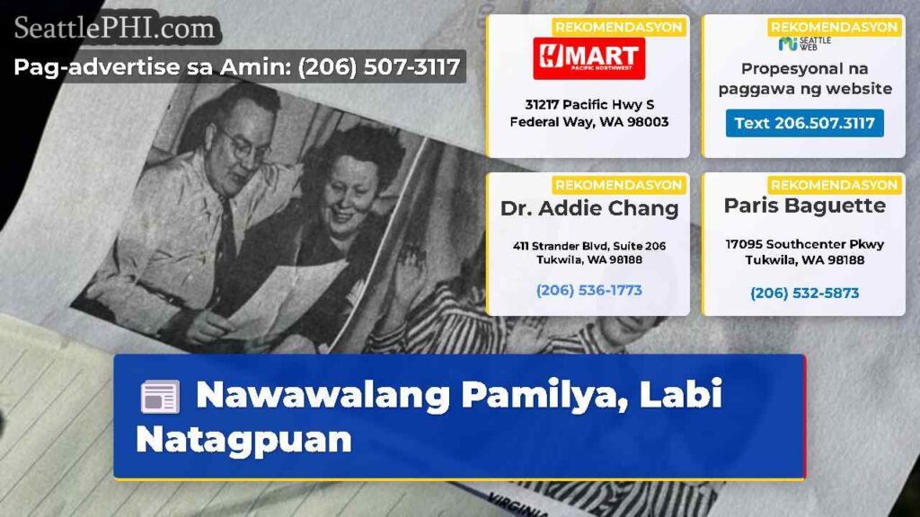 Nawawalang Pamilya, Labi Natagpuan