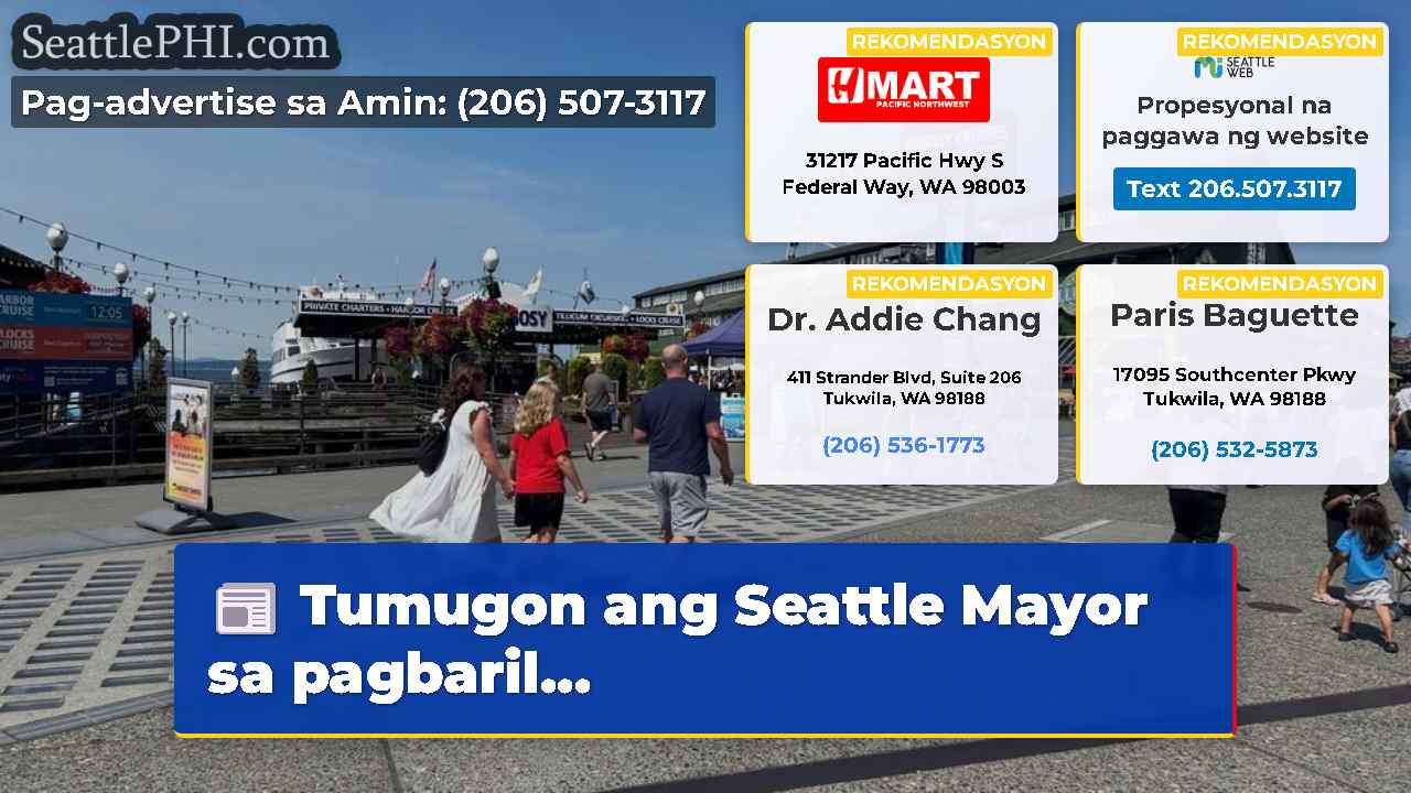 Tumugon ang Seattle Mayor sa pagbaril...