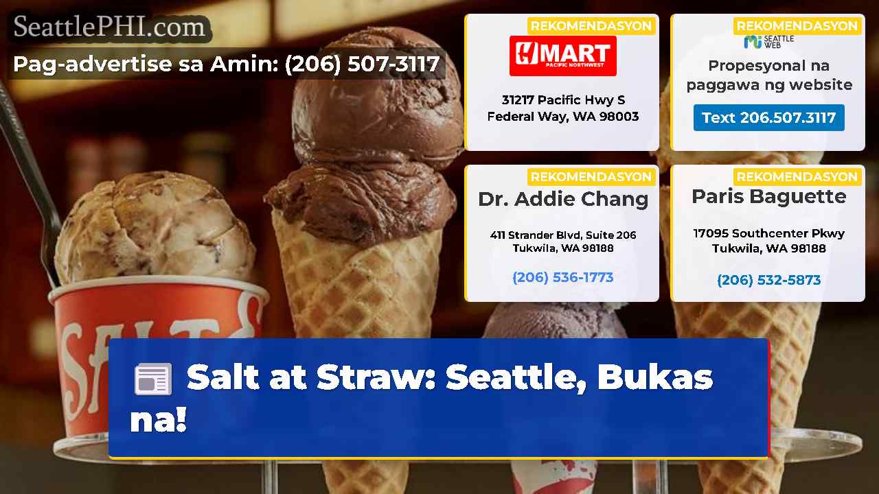 Salt at Straw: Seattle, Bukas na!