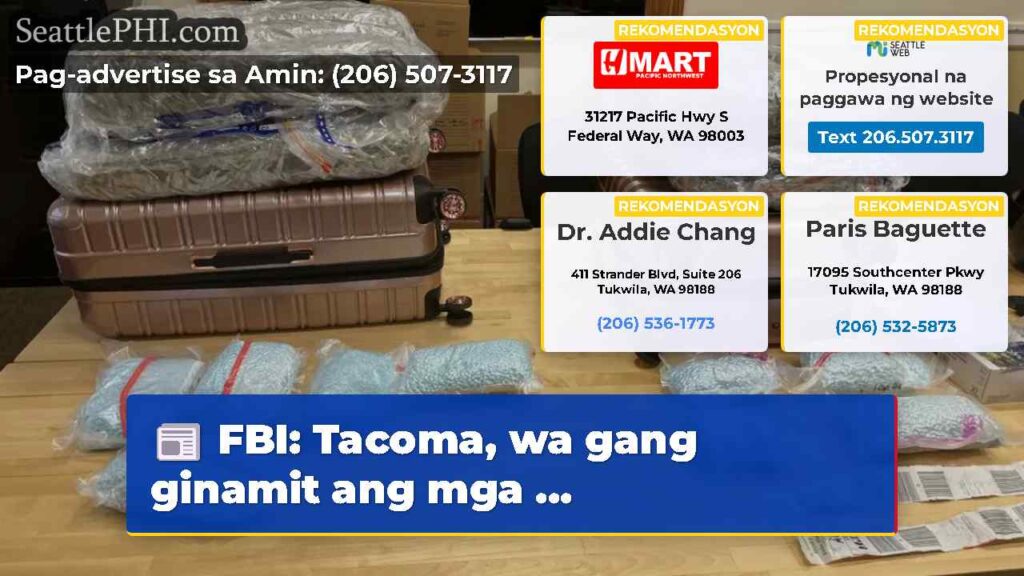 FBI: Tacoma, wa gang ginamit ang mga ...