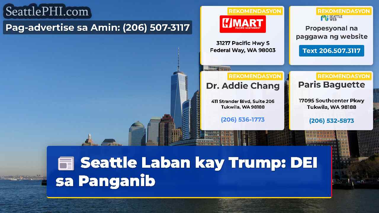 Seattle Laban kay Trump DEI sa Panganib