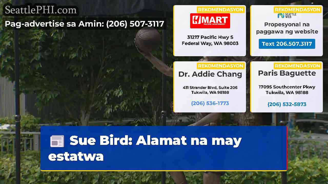 Sue Bird Alamat na may estatwa