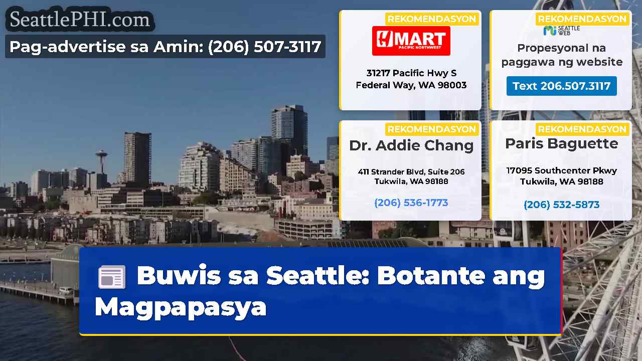 Buwis sa Seattle Botante ang Magpapasya