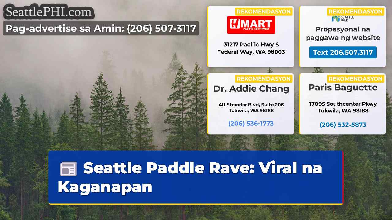 Seattle Paddle Rave: Viral na Kaganapan