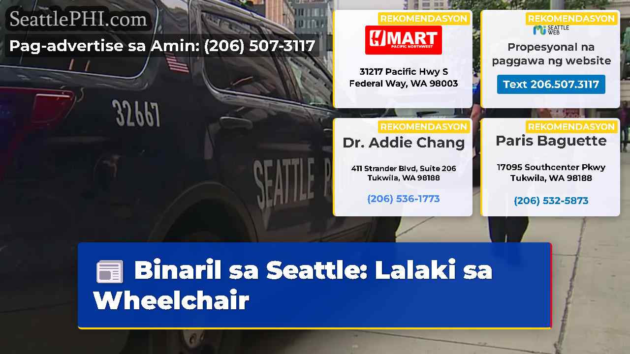 Binaril sa Seattle Lalaki sa Wheelchair