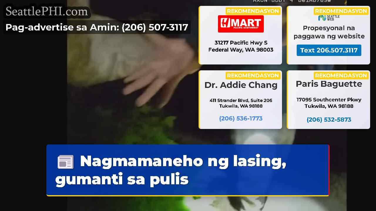 Nagmamaneho ng lasing, gumanti sa pulis