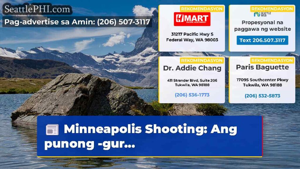 Minneapolis Shooting: Ang punong -gur...