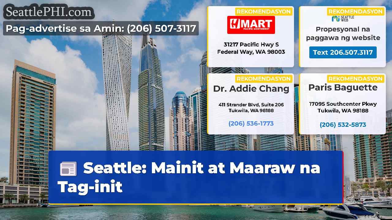 Seattle: Mainit at Maaraw na Tag-init
