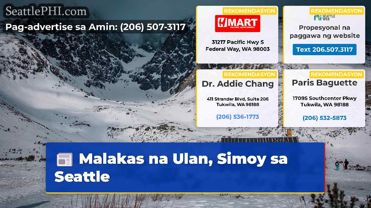 Malakas na Ulan, Simoy sa Seattle