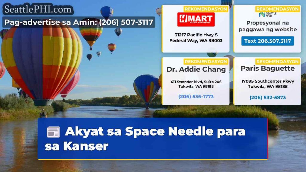 Akyat sa Space Needle para sa Kanser