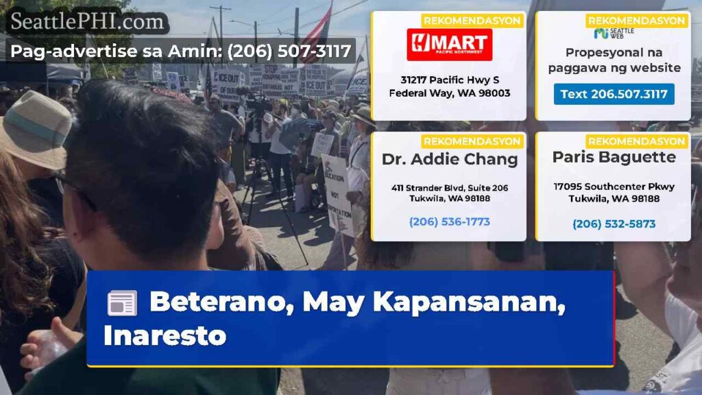Beterano, May Kapansanan, Inaresto