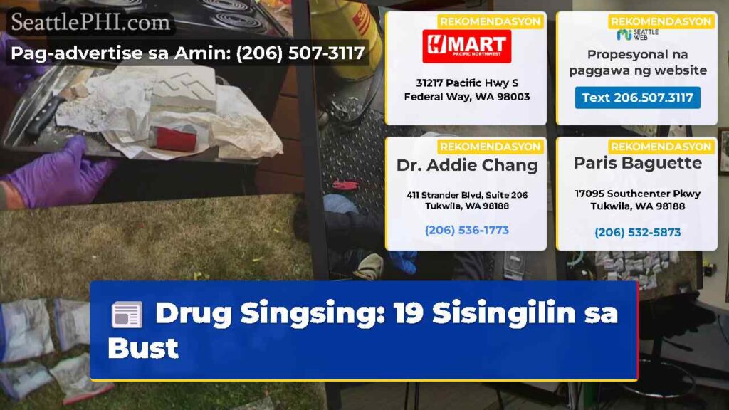 Drug Singsing: 19 Sisingilin sa Bust