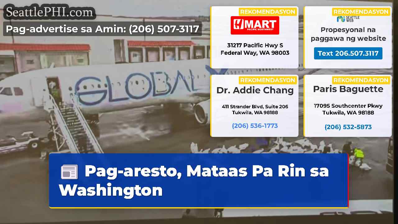 Pag-aresto, Mataas Pa Rin sa Washington