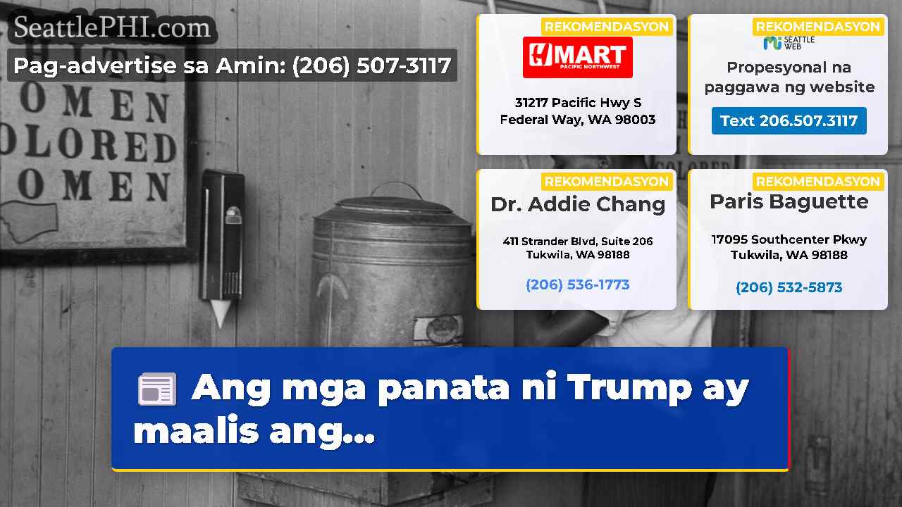 Ang mga panata ni Trump ay maalis ang…