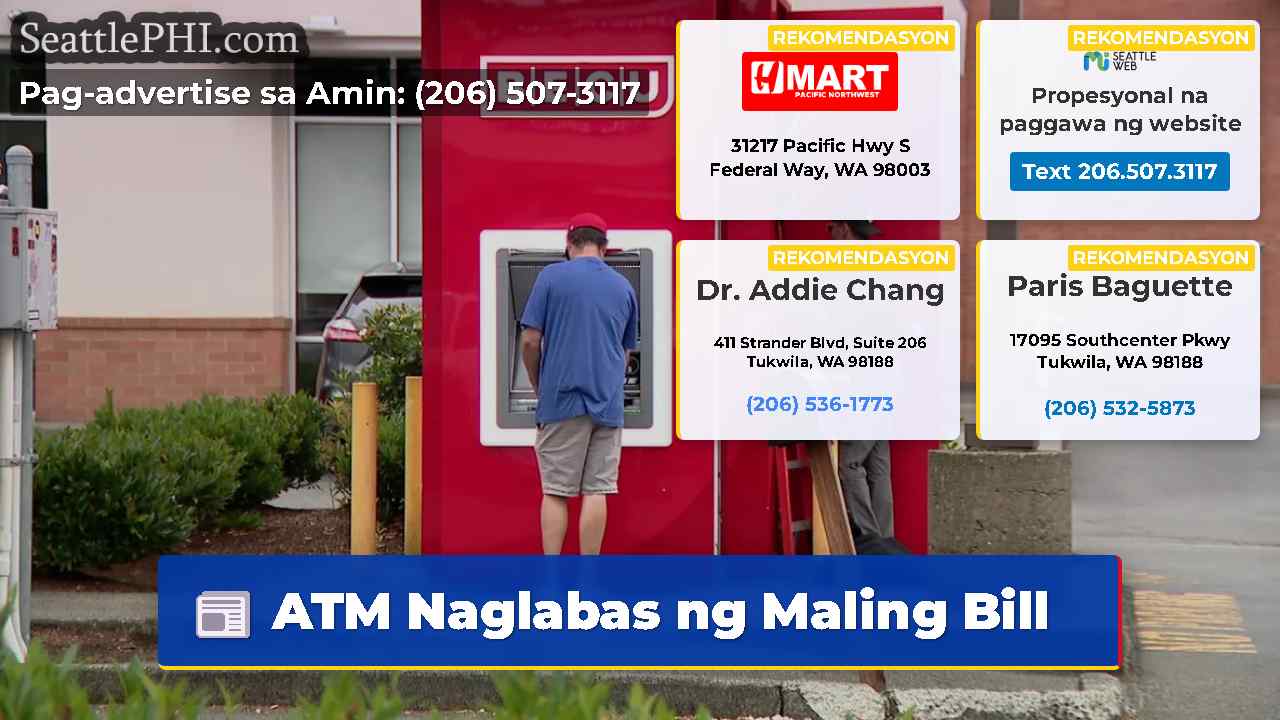 ATM Naglabas ng Maling Bill