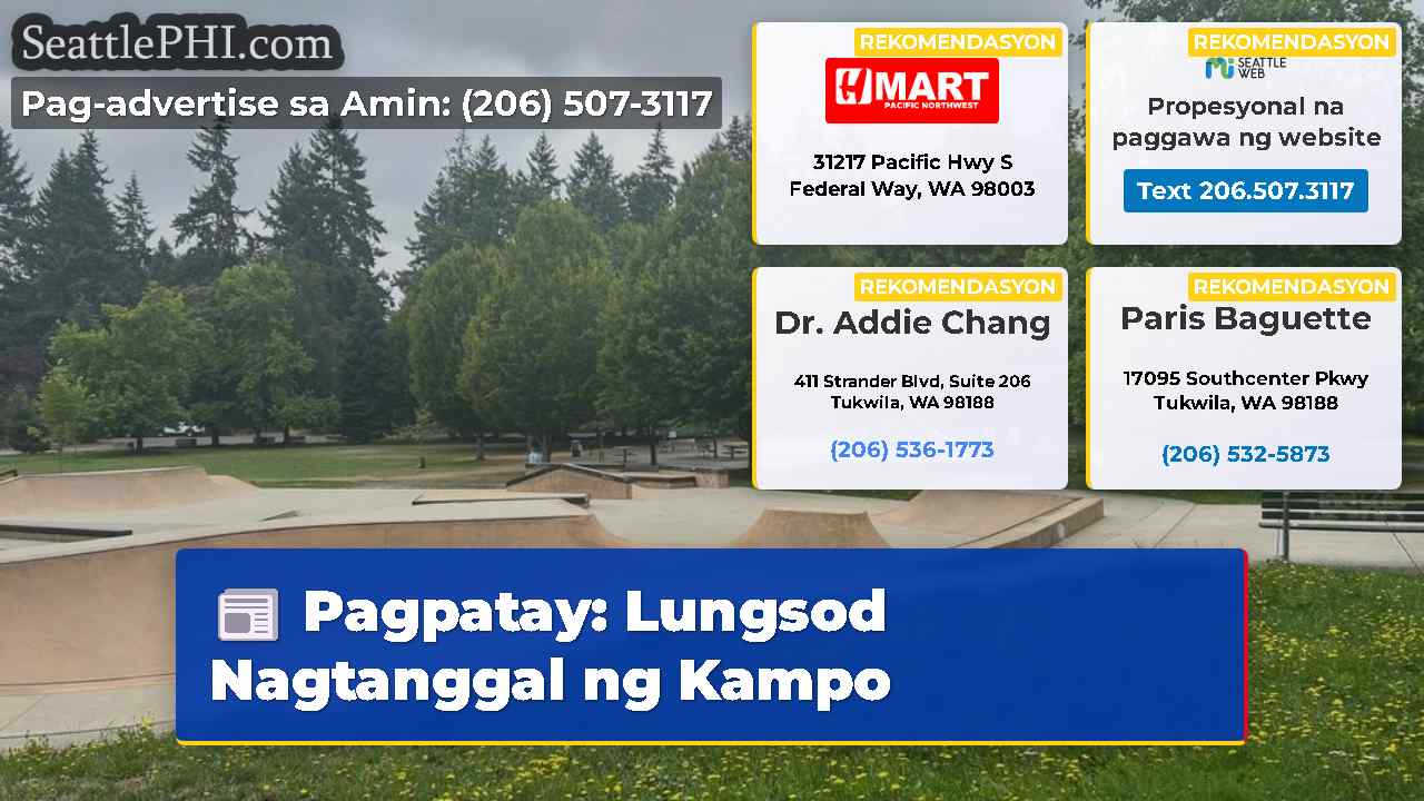 Pagpatay: Lungsod Nagtanggal ng Kampo