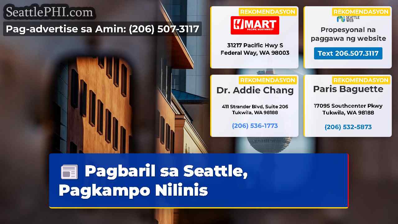 Pagbaril sa Seattle, Pagkampo Nilinis