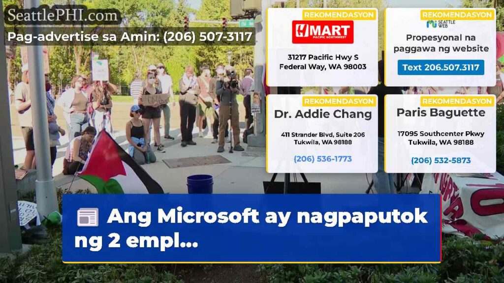 Ang Microsoft ay nagpaputok ng 2 empl...