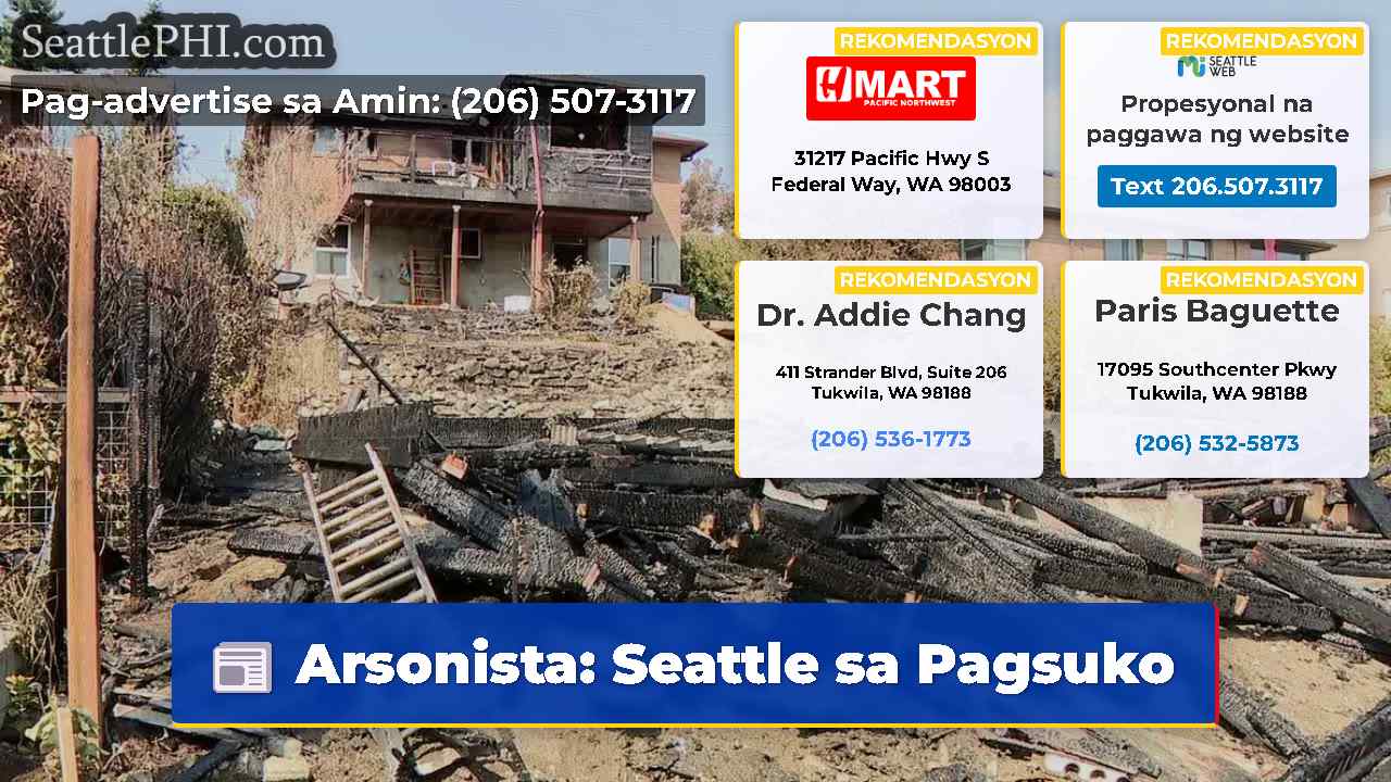 Arsonista Seattle sa Pagsuko