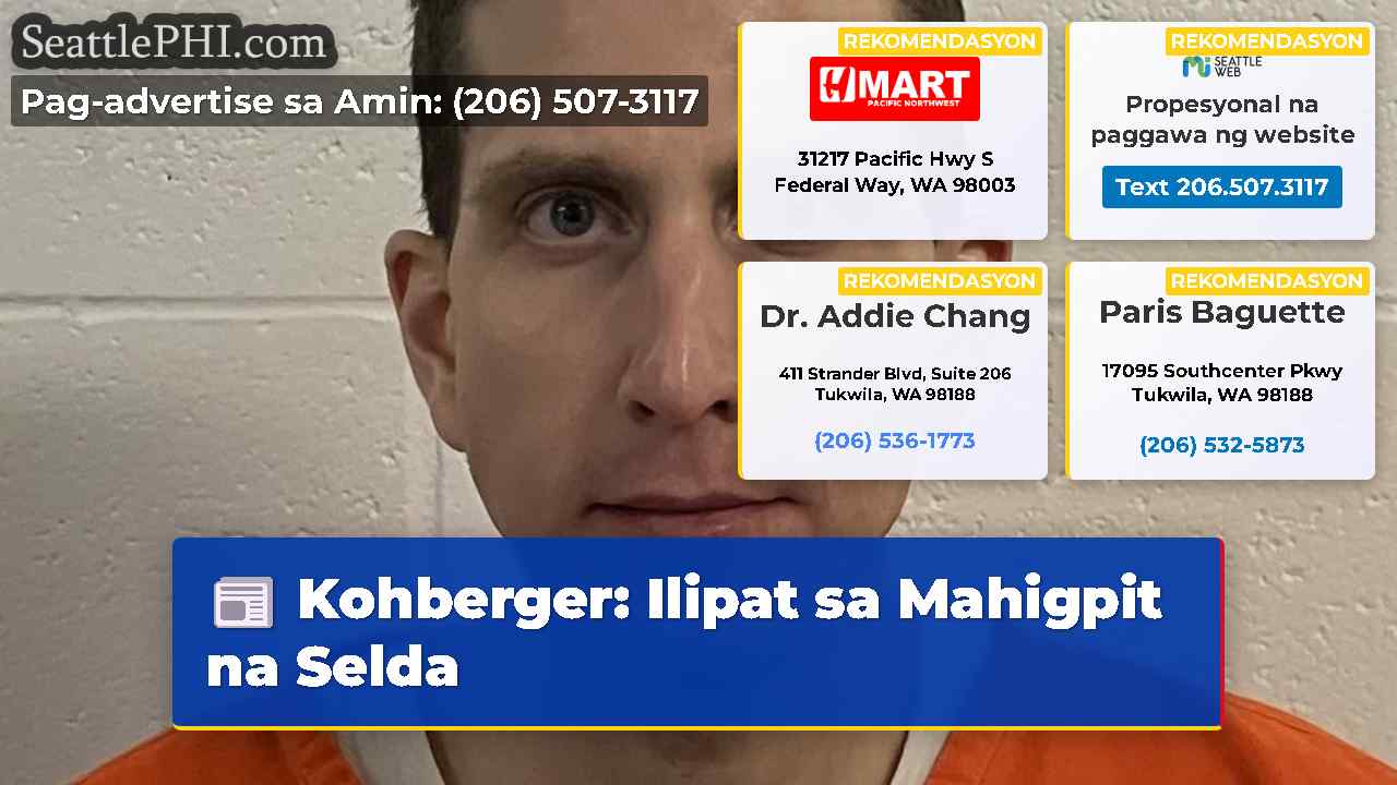 Kohberger: Ilipat sa Mahigpit na Selda