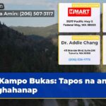 Kampo Bukas Tapos na ang Paghahanap