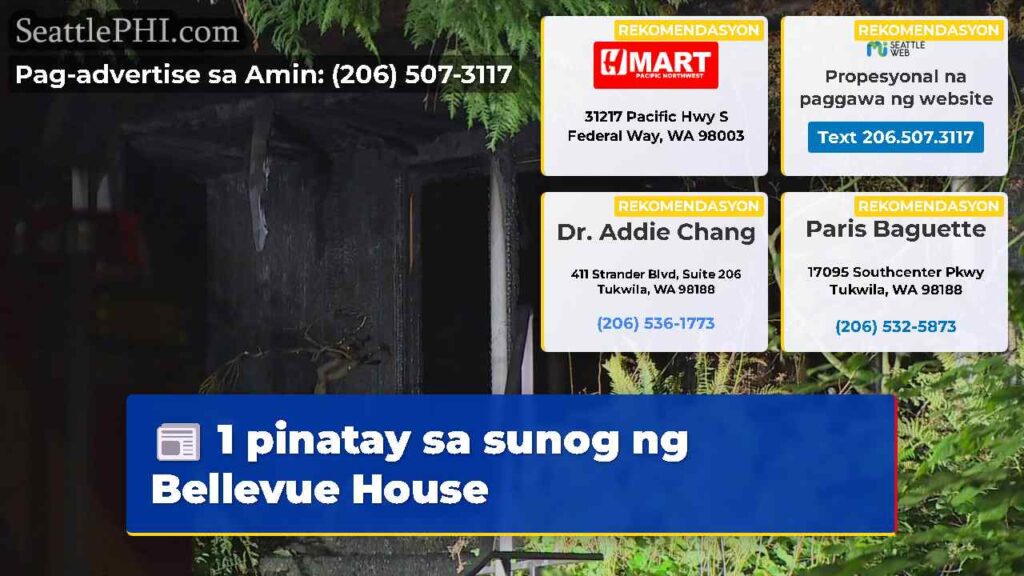 1 pinatay sa sunog ng Bellevue House