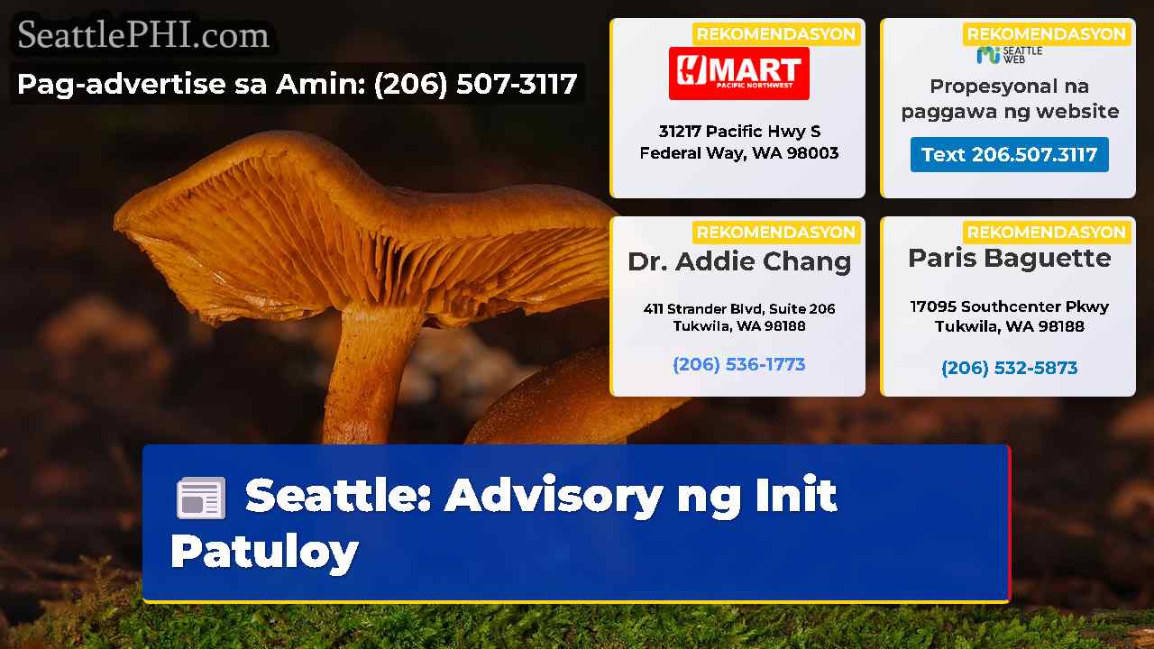 Seattle: Advisory ng Init Patuloy