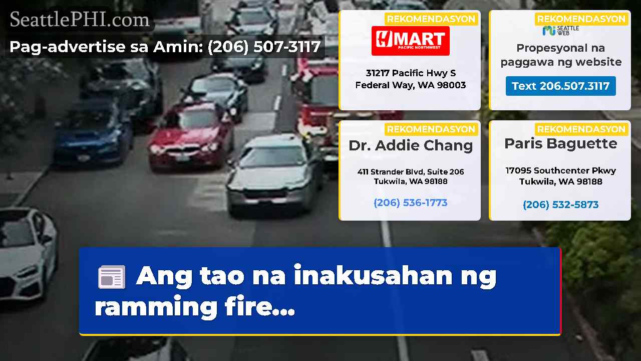Ang tao na inakusahan ng ramming fire...