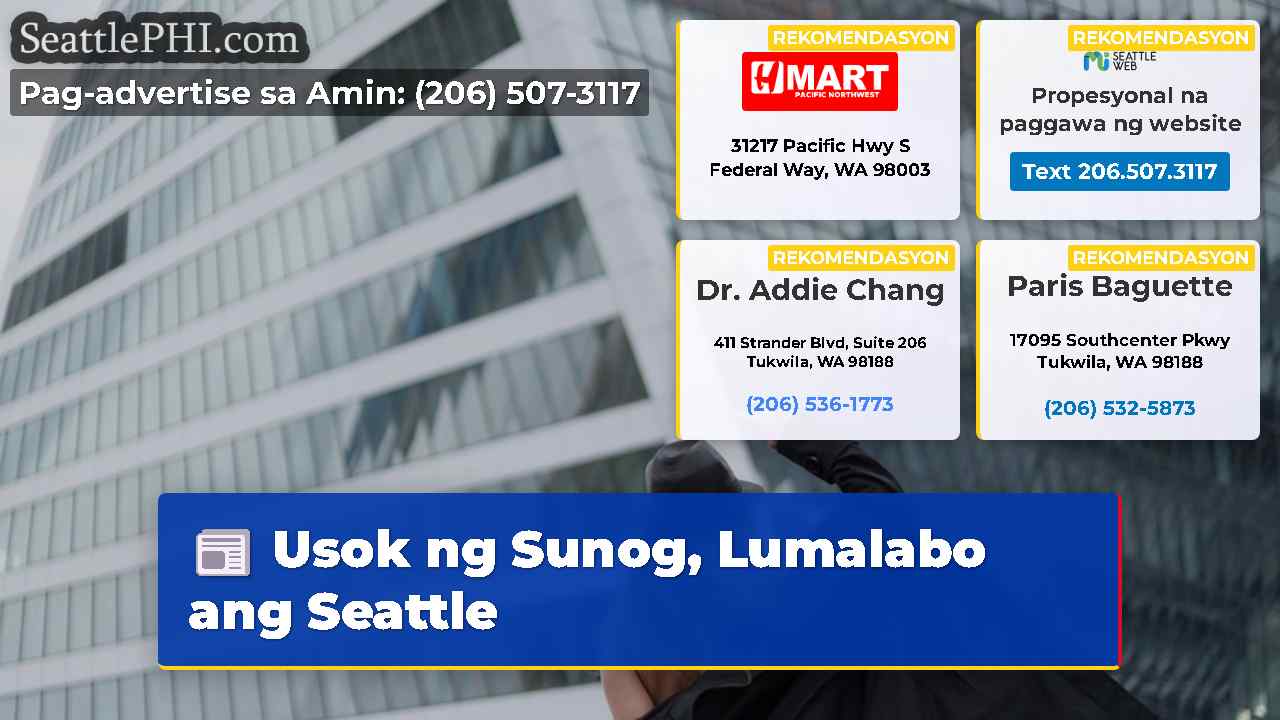 Usok ng Sunog, Lumalabo ang Seattle