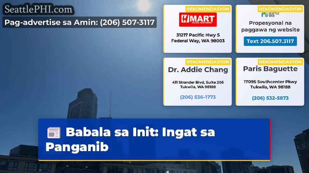 Babala sa Init: Ingat sa Panganib