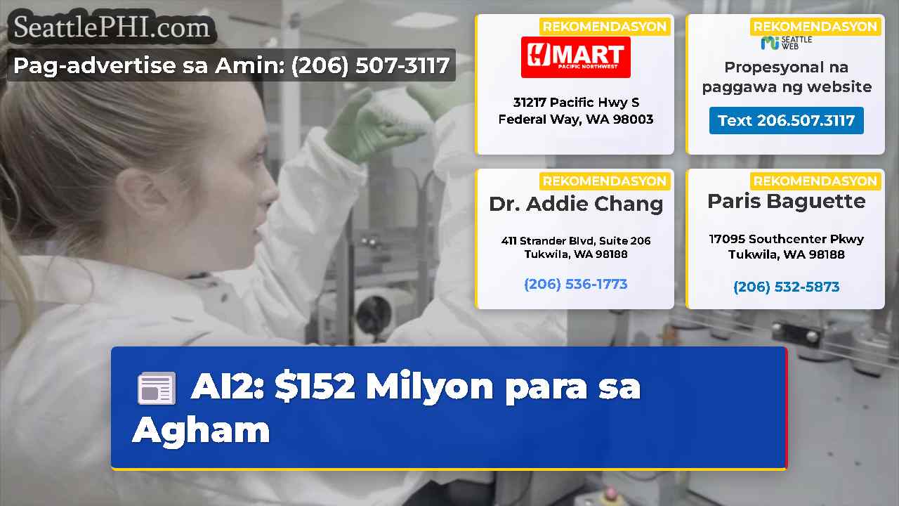 AI2: $152 Milyon para sa Agham