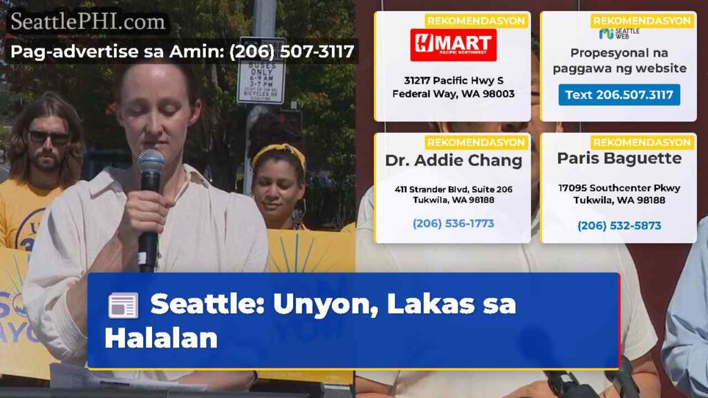 Seattle: Unyon, Lakas sa Halalan