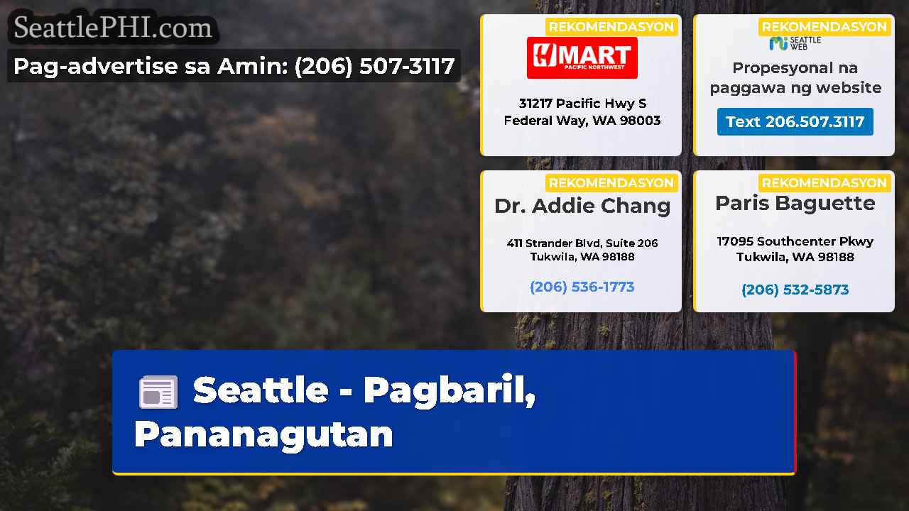 Seattle - Pagbaril, Pananagutan