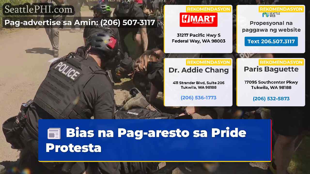 Bias na Pag-aresto sa Pride Protesta