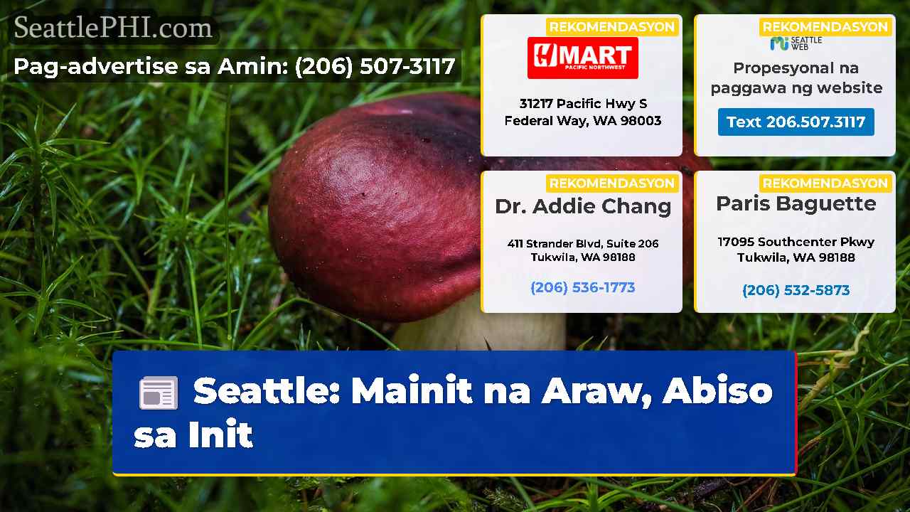 Seattle: Mainit na Araw, Abiso sa Init