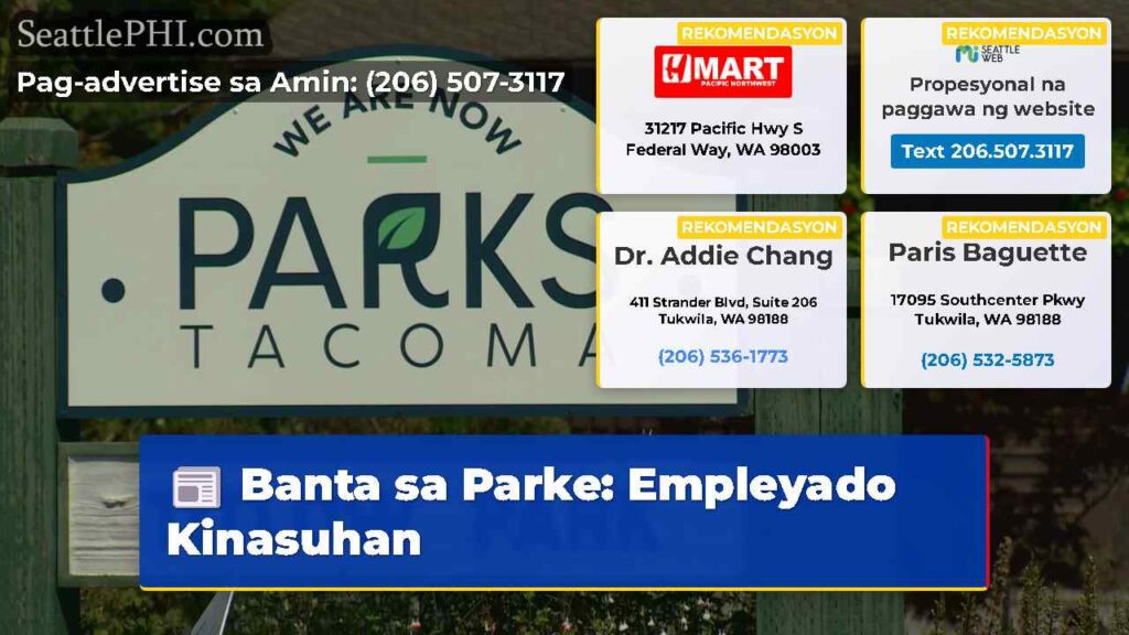 Banta sa Parke: Empleyado Kinasuhan