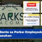 Banta sa Parke Empleyado Kinasuhan