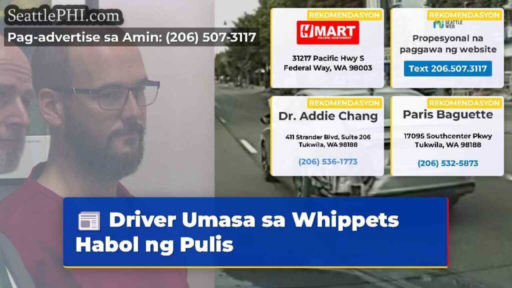 Driver Umasa sa Whippets Habol ng Pulis