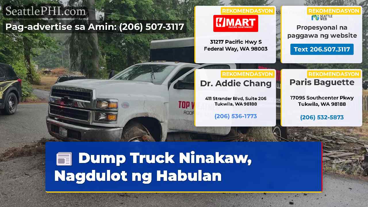Dump Truck Ninakaw, Nagdulot ng Habulan